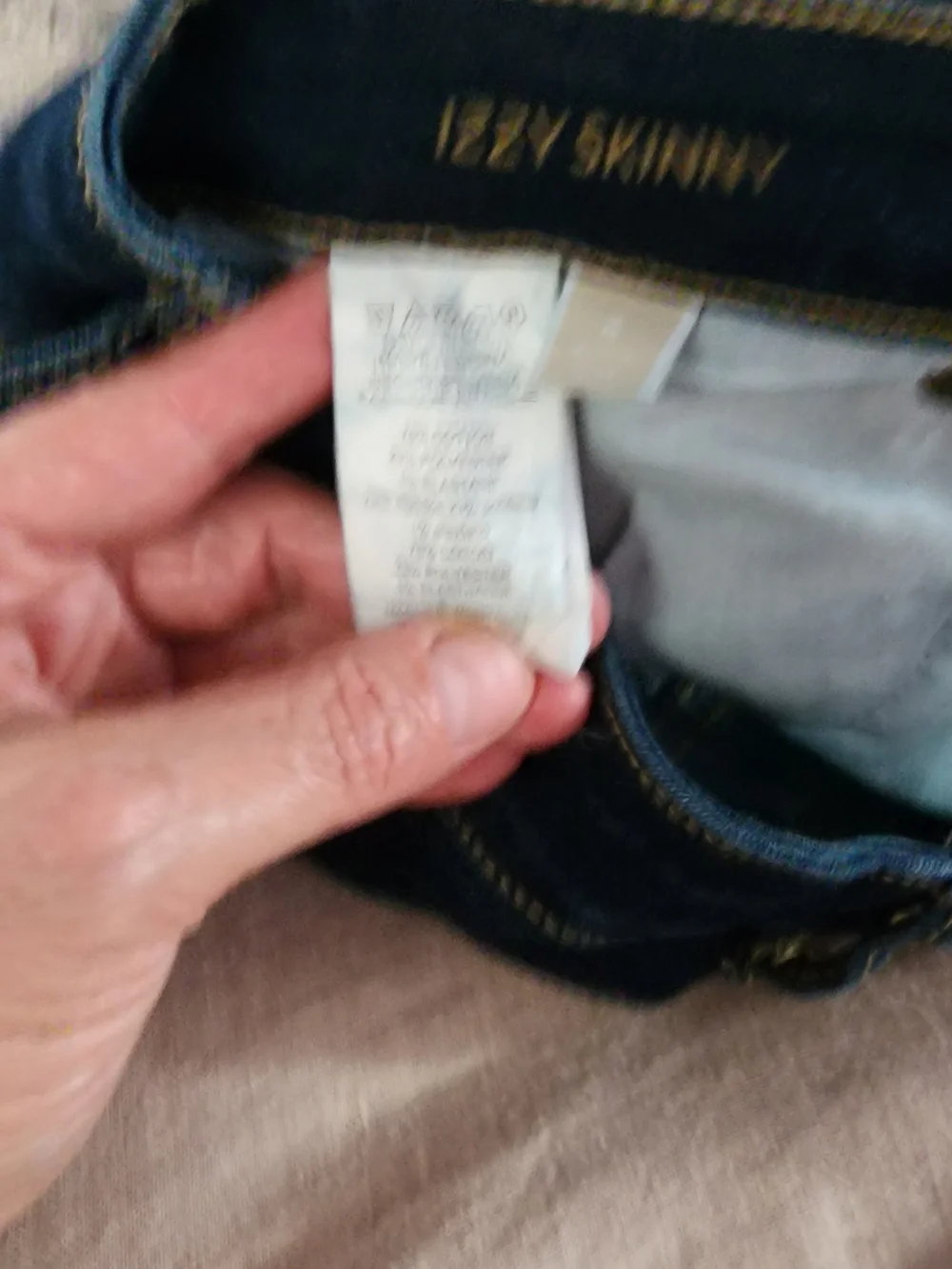 Michael Kors Skinny Jeans - Dark Blue Denim - Picture 13 of 16